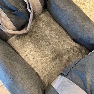 Funny Fuzzy New Dog Car/Petbed